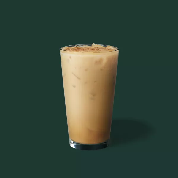 Iced Eggnog Latte