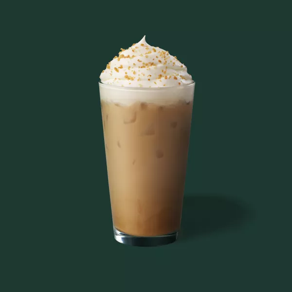 Iced Toffee Nut Latte